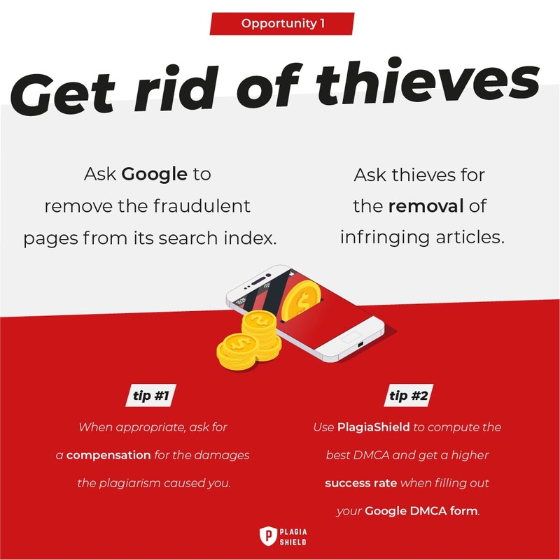 SaaS SEO managers can take down thieves